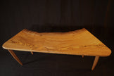 SOLD- Pistachio & Eucalyptus Live Edge Coffee Table