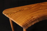 SOLD- Pistachio & Eucalyptus Live Edge Coffee Table