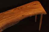 SOLD- Pistachio & Eucalyptus Live Edge Coffee Table