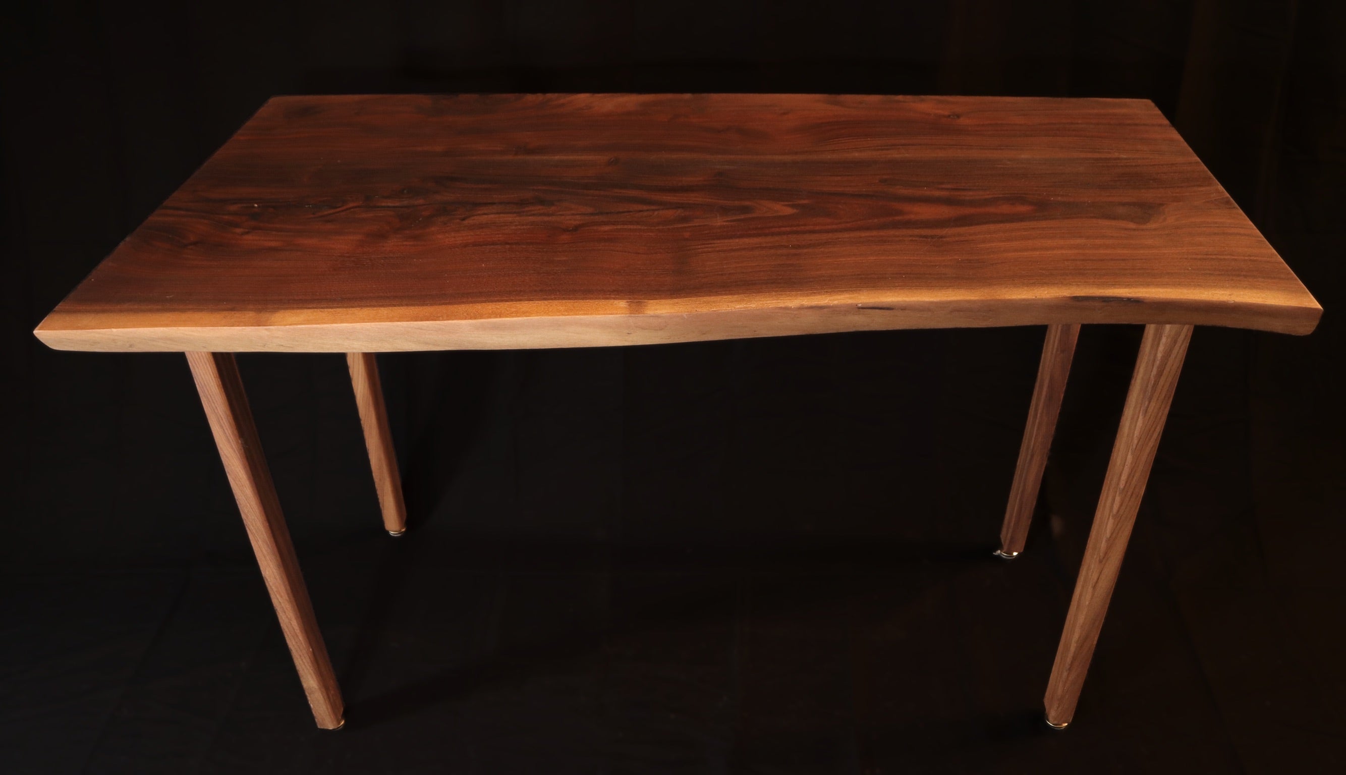Live Edge Walnut Desk – Handcrafted Solid Wood