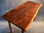 Live Edge Walnut Desk – Handcrafted Solid Wood