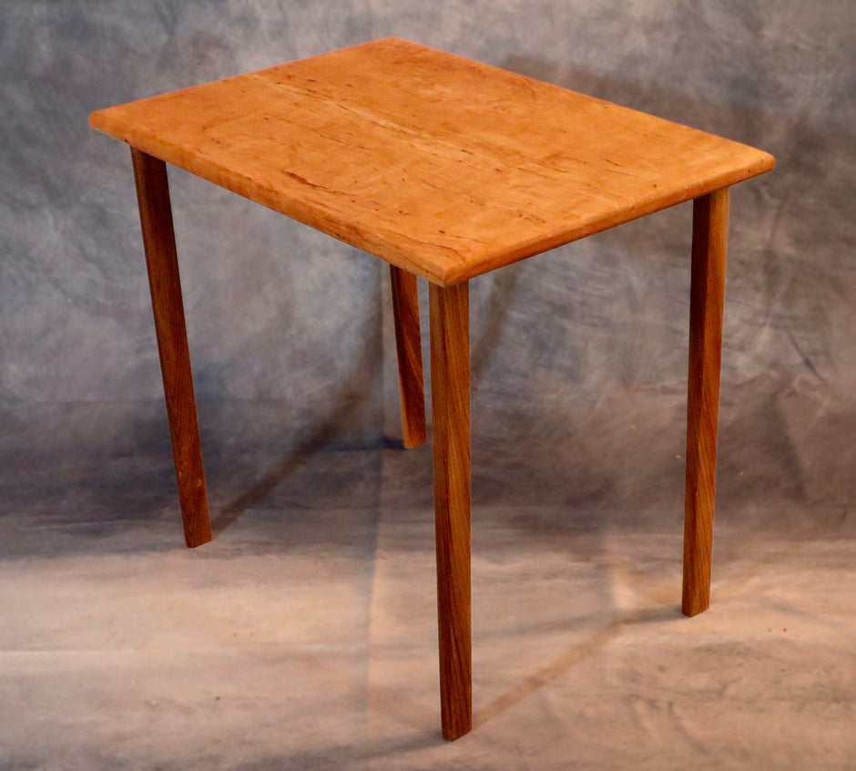Curly Cherry Coffee Table – Solid Wood