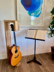 Handmade California Ash – Modern Waterfall Style Wooden Display for Guitars, Violins, Cellos and More | Luxury Music Gift