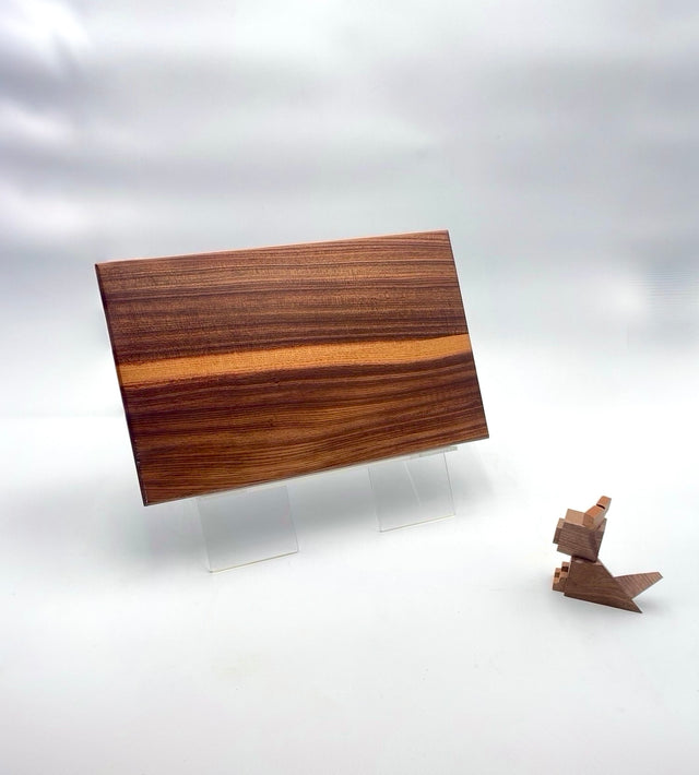 Handmade Elm Cutting Board & Serving Tray – Luxury Charcuterie Board | Artisan Wood Cheese Board | Butcher Block | Kitchen & Home Decor Gift