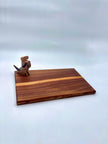 Handmade Elm Cutting Board & Serving Tray – Luxury Charcuterie Board | Artisan Wood Cheese Board | Butcher Block | Kitchen & Home Decor Gift