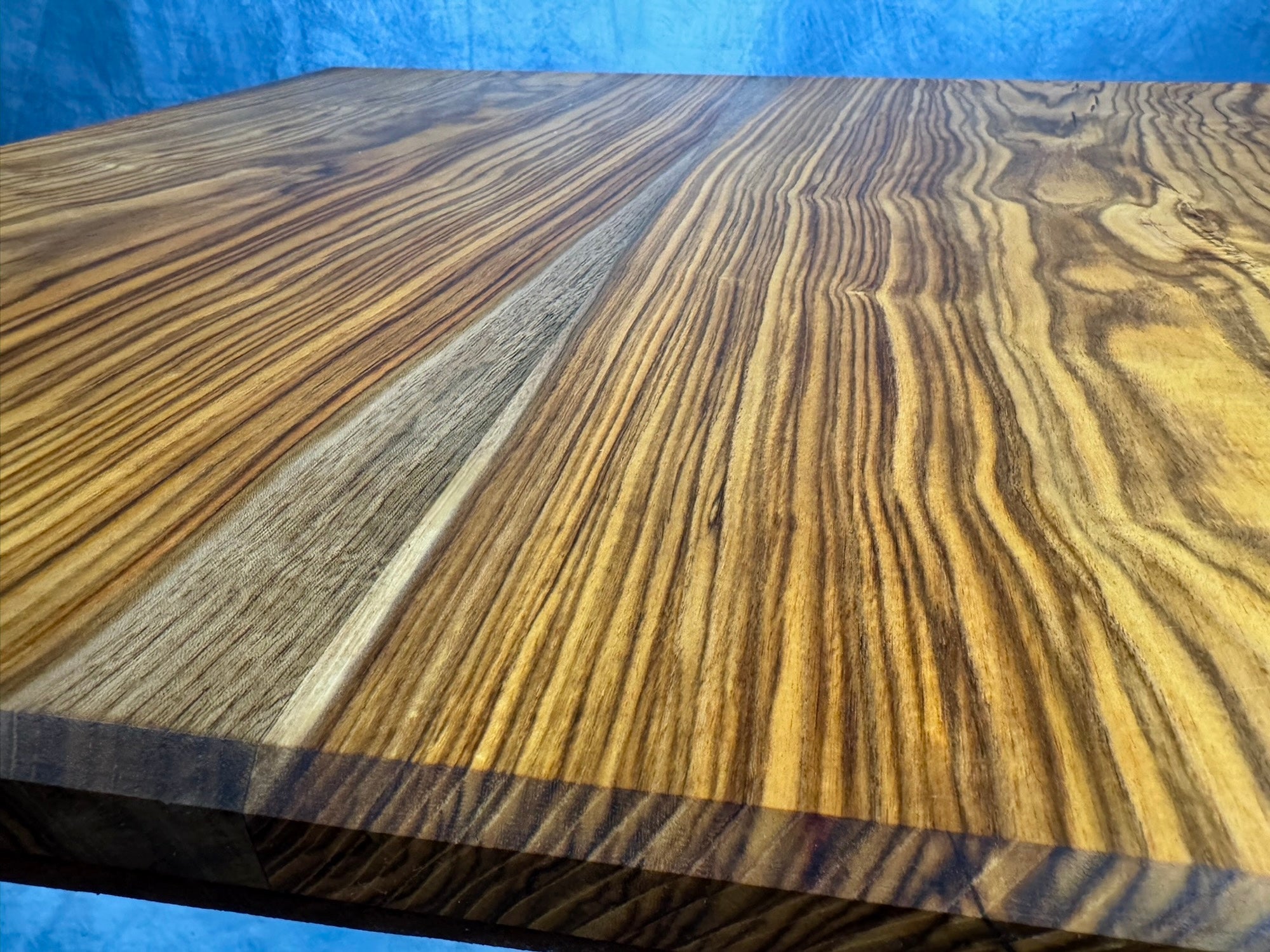 SOLD- Pistachio Mid-Century Coffee Table – Luxury Minimalist Handcrafted Wood Statement Piece