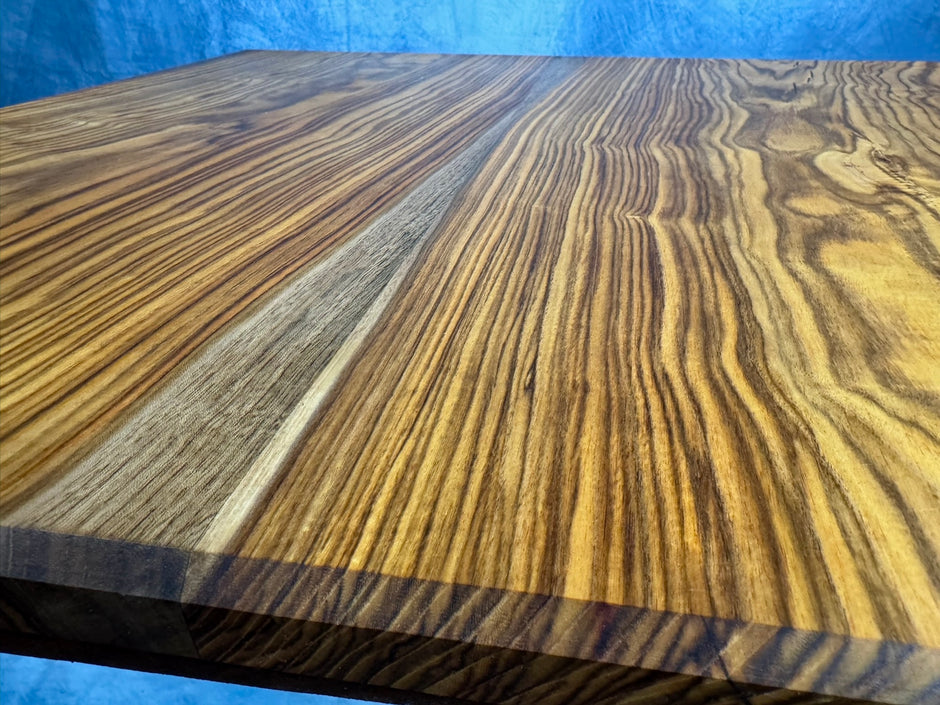 SOLD- Pistachio Mid-Century Coffee Table – Luxury Minimalist Handcrafted Wood Statement Piece