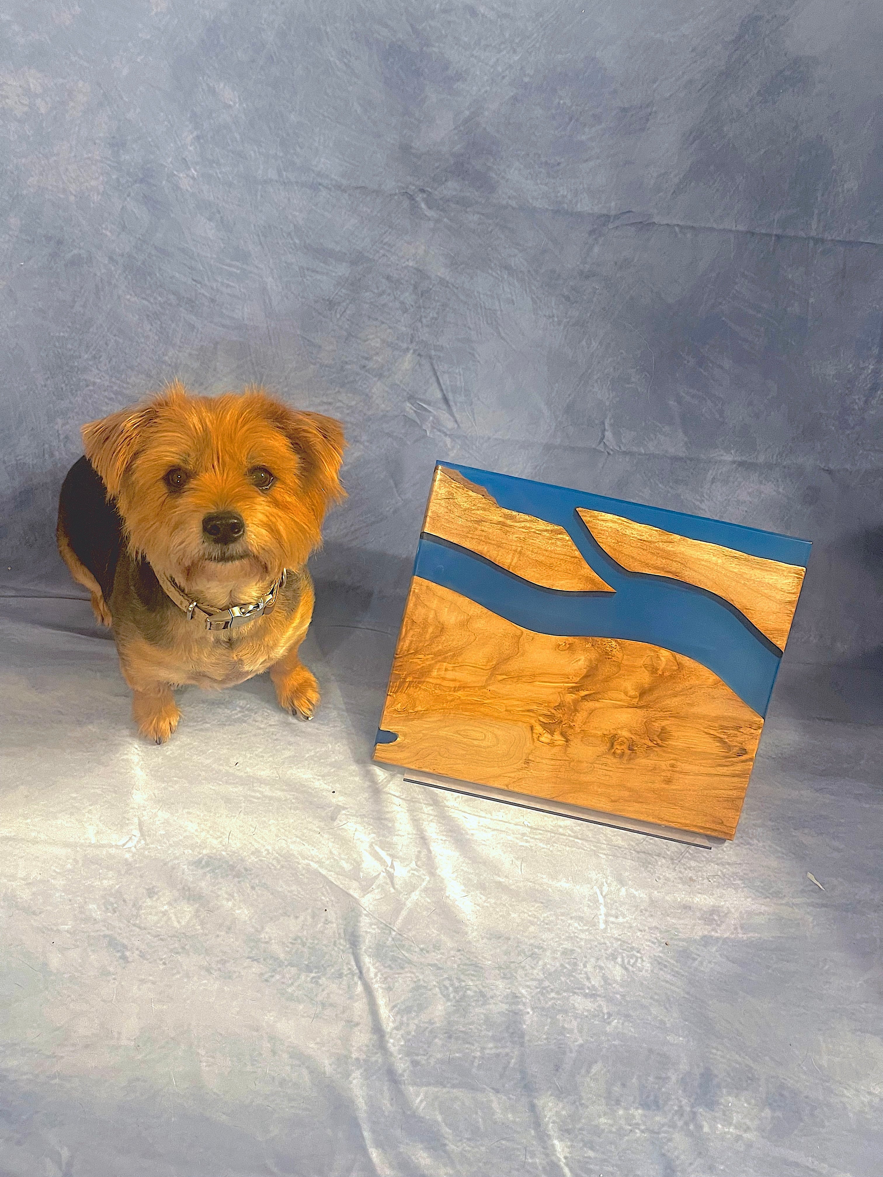 Luxury Handmade Wood & Epoxy River Art Board - One-of-a-Kind Decor & Collectible Display Piece