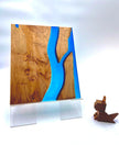 Luxury Handmade Wood & Epoxy River Art Board - One-of-a-Kind Decor & Collectible Display Piece