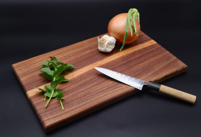Handmade Elm Cutting Board & Serving Tray – Luxury Charcuterie Board | Artisan Wood Cheese Board | Butcher Block | Kitchen & Home Decor Gift