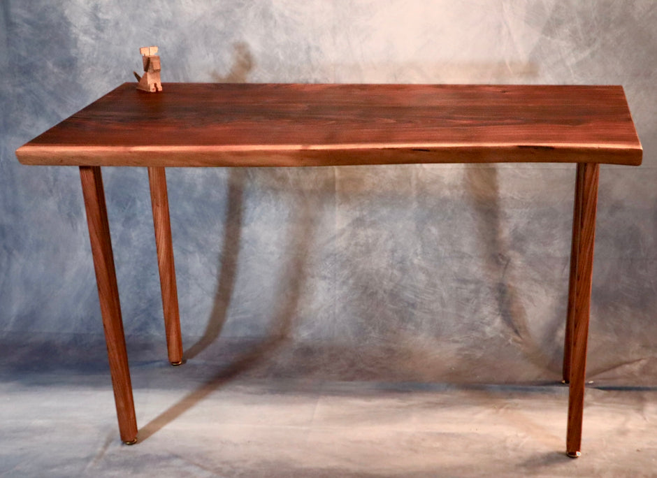 Live Edge Walnut Desk – Handcrafted Solid Wood