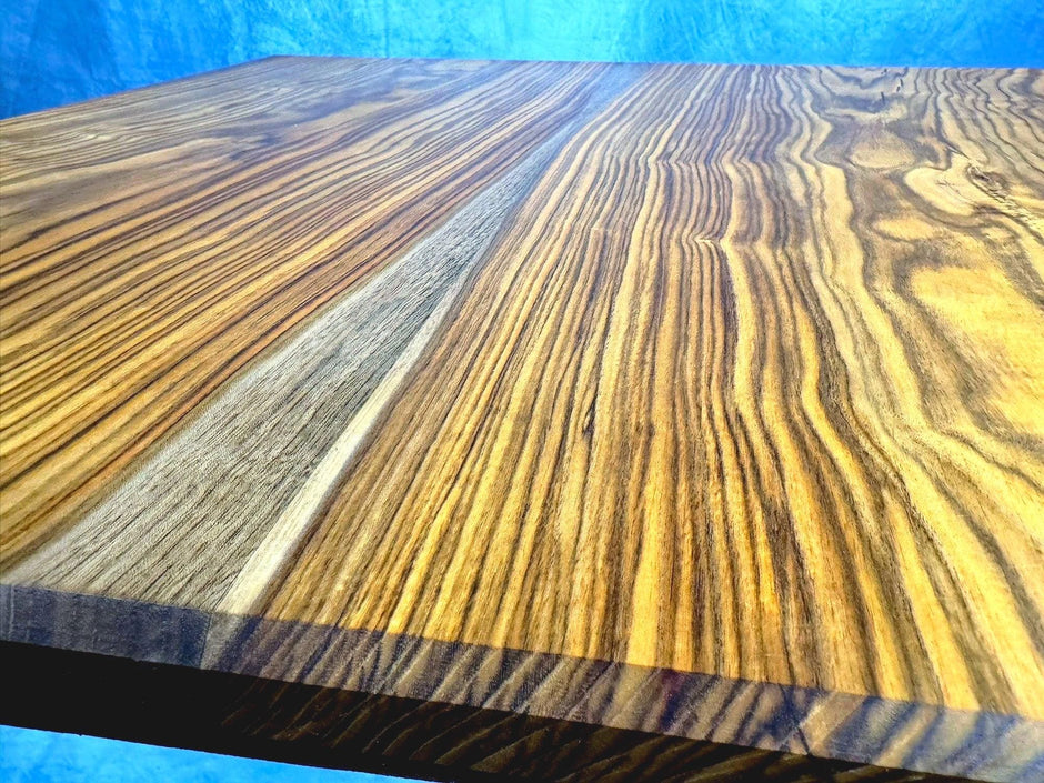 Handmade Pistachio Wood Coffee Table  Mid-Century Modern Design