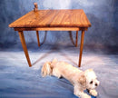 Handmade Pistachio Wood Coffee Table  Mid-Century Modern Design